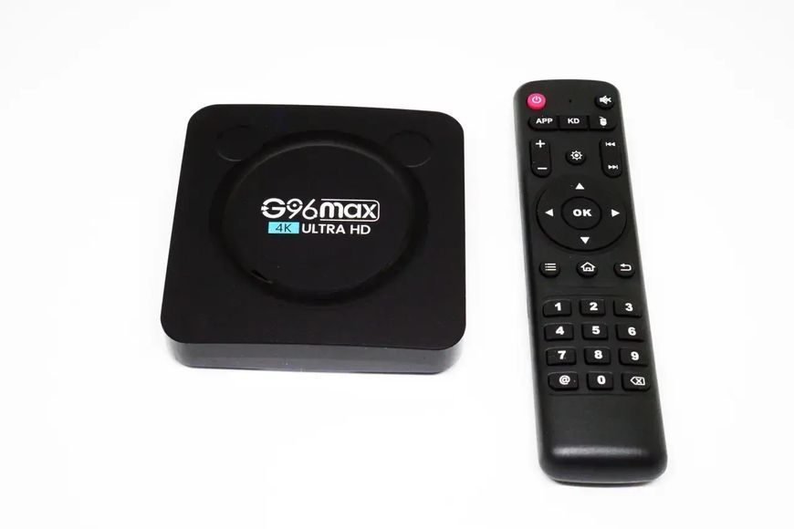 Приставка V-BOX G96 Max W2 4K 4/64 UltraHD Android 11 00024457 фото