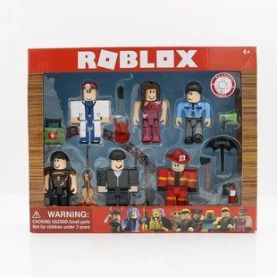 Набор коллекционных фигурок с аксессуарами Roblox Legends 6 фигурок "Профессии" 00016648 фото