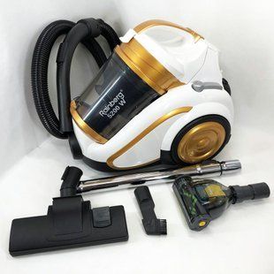 Пылесос Rainberg RB-658TB колбовый с регулятором мощности и турбощеткой 5L - 5200 Вт, пылесос домашний 00013326 фото