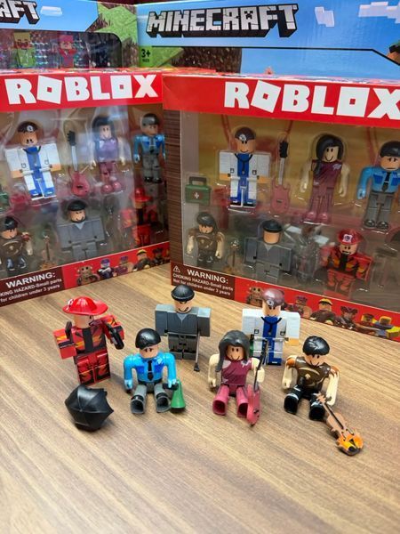 Набір колекційних фігурок з аксесуарами Roblox Legends 6 фігурок "Професії" 00016648 фото