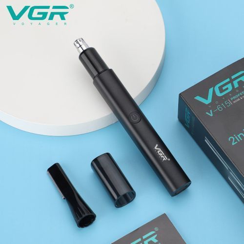 Тример для носа та вух VGR V-615, Тример для вусів, Електробритва з насадками для бороди 00014783 фото