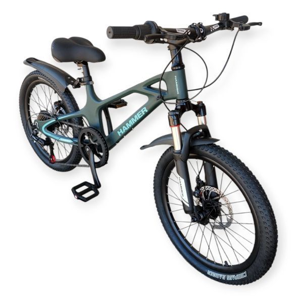 Дитячий велосипед Hammer M-1 20 дюймів. Колір: хакі 00016114 фото