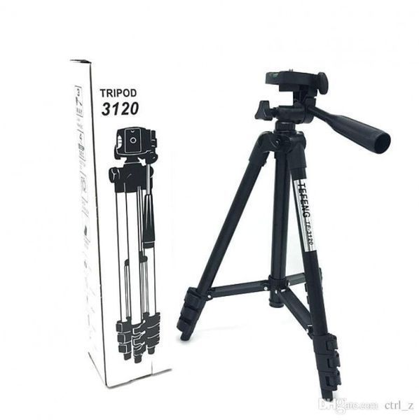 Штатив для телефону та фотоапарата Tripod 3120 PRO портативний трипод 0,35-1.02м висота 00012608 фото
