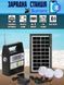 Портативна станція GDLight GD8216 Bluetooth/Power Bank на сонячній батареї з ліхтарем + 3 лампи 00017891 фото 5