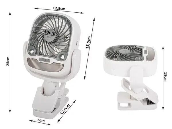 Настольный вентилятор, увлажнитель воздуха с разъемом, USB RGB 2в1 00018509 фото