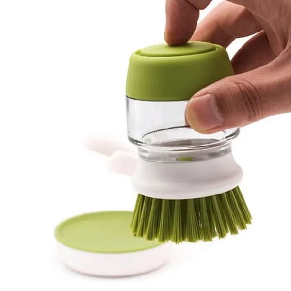Щітка для миття посуду з дозатором для миючого засобу Soap Brush 00012828 фото