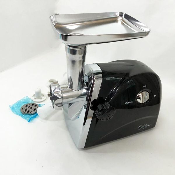 Мясорубка Suntera SMG-5418B 1800 Вт, электромясорубка для шинковки, мясорубка электрическая металл 00018917 фото