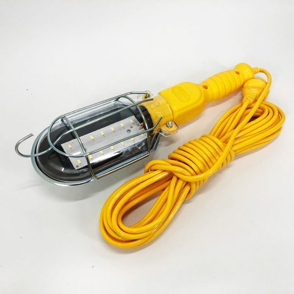 Ліхтар переносний WORKING PLD-9014 від мережі 220V, кабель 10м, гак для підвішування 00023045 фото