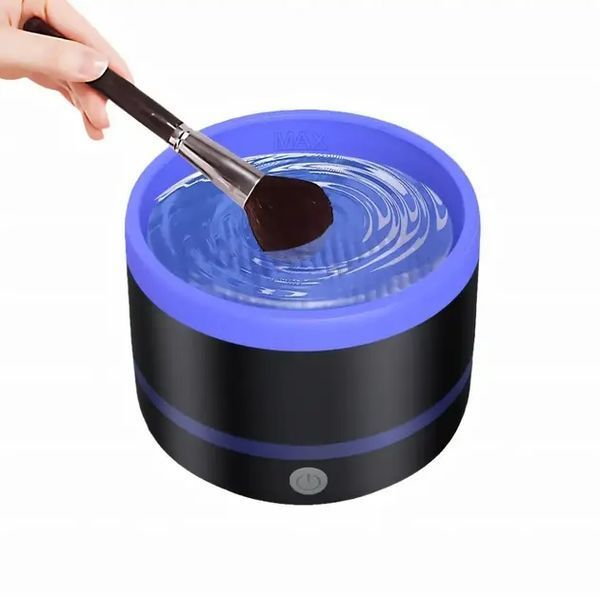 Электрический очиститель кистей для макияжа Makeup brush cleaner LY-609 инструмент для очистки кистей 00014702 фото