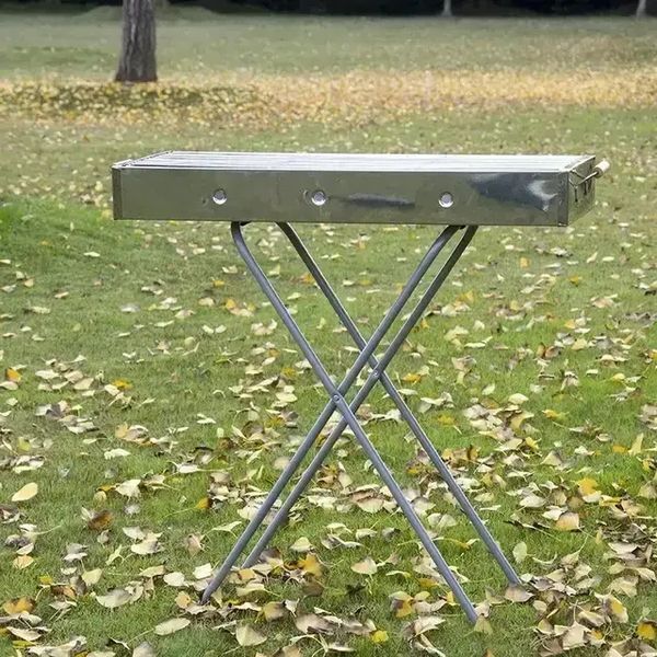 Переносний мангал BARBECUE TRAY 770T MD-008 809 (80*30*78см) 00020944 фото