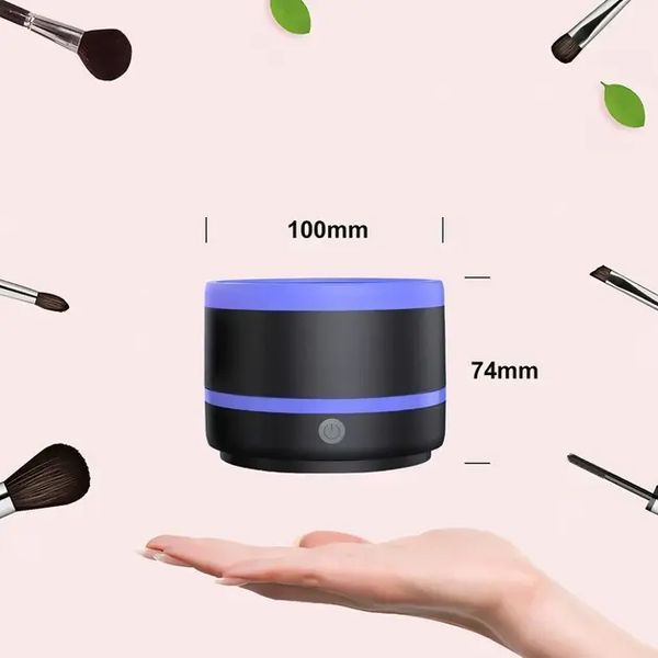 Электрический очиститель кистей для макияжа Makeup brush cleaner LY-609 инструмент для очистки кистей 00014702 фото