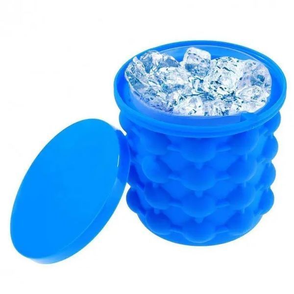 Форма відро для льоду Ice Cube Maker Genie для охолодження напоїв у пляшках 00019252 фото