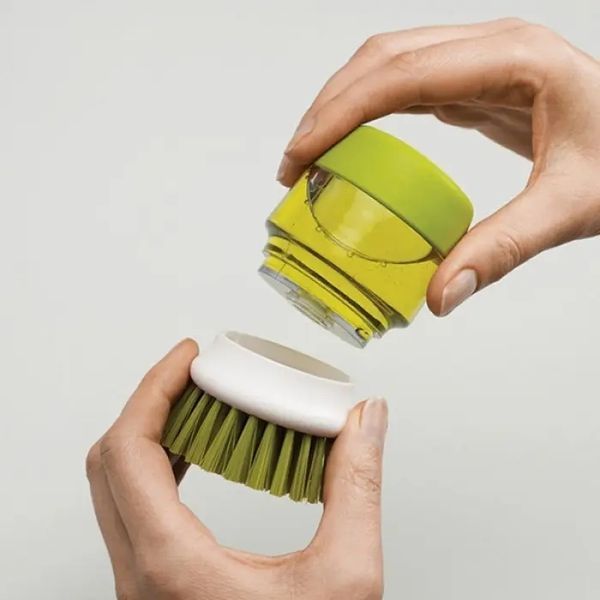 Щітка для миття посуду з дозатором для миючого засобу Soap Brush 00012828 фото