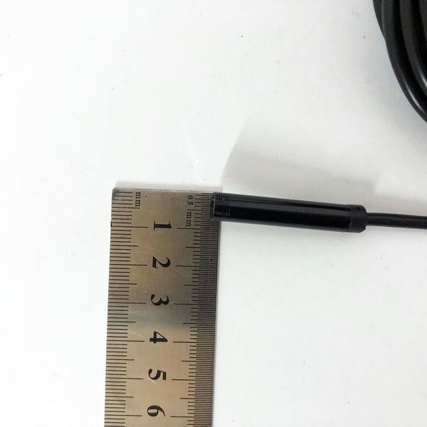Камера эндоскоп с кабелем на 2 метра 7 мм USB/micro USB с подсветкой, Usb эндоскоп для андроид 00017259 фото