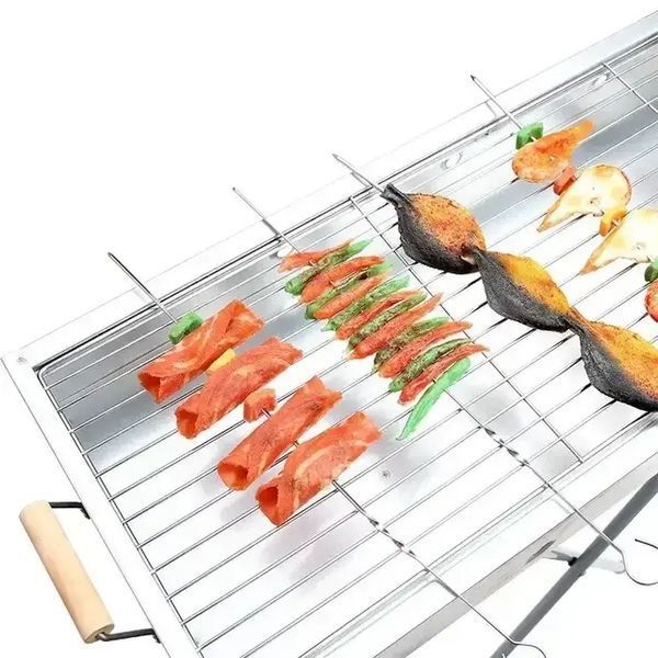 Переносний мангал BARBECUE TRAY 770T MD-008 809 (80*30*78см) 00020944 фото
