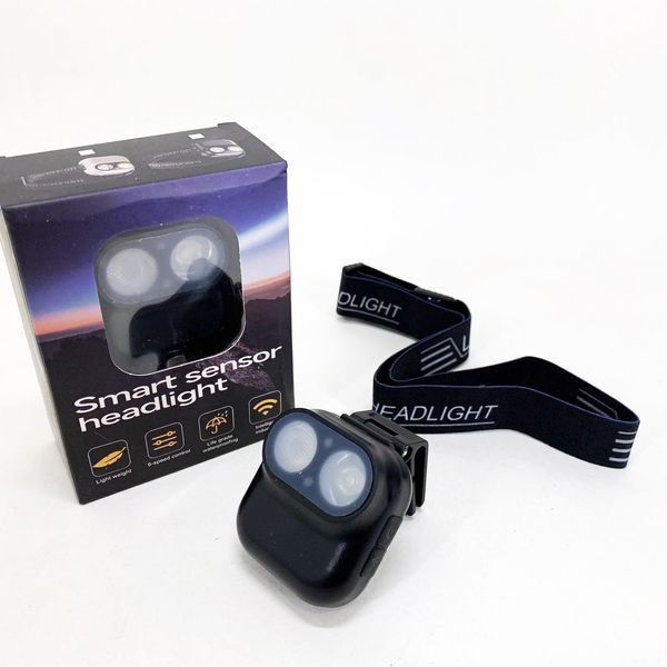 Ліхтар налобний W809-2XTE Motion Sensor 00023233 фото