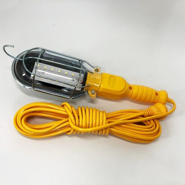 Ліхтар переносний WORKING PLD-9014 від мережі 220V, кабель 10м, гак для підвішування 00023045 фото