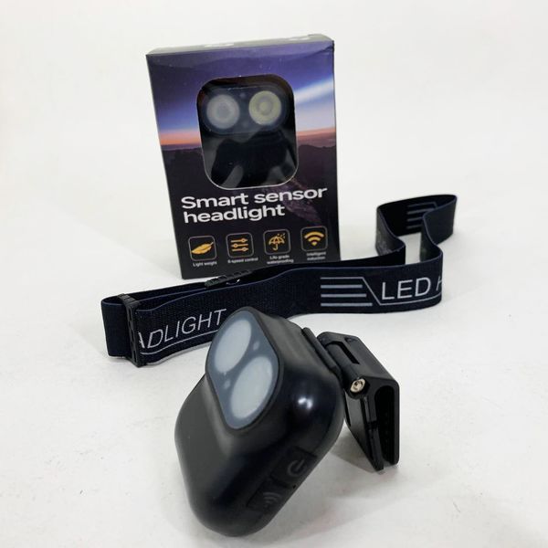 Ліхтар налобний W809-2XTE Motion Sensor 00023233 фото