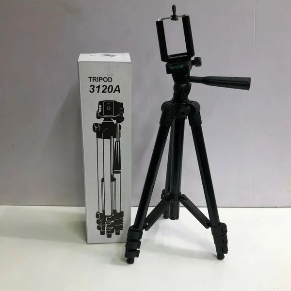 Штатив для телефону та фотоапарата Tripod 3120 PRO портативний трипод 0,35-1.02м висота 00012608 фото
