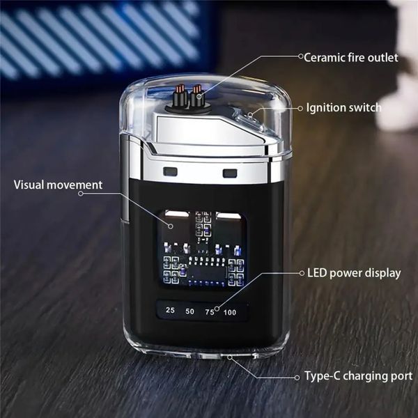 Электроимпульсная зажигалка USB ZGP JL 335 00024356 фото