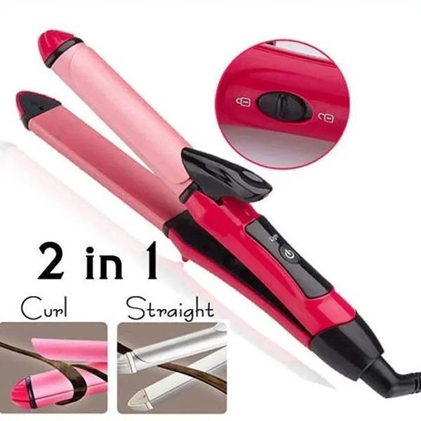 Плойка-праска для волосся Nova 2in 1 Beauty Set NHC-2009 Розпродаж 00021710 фото