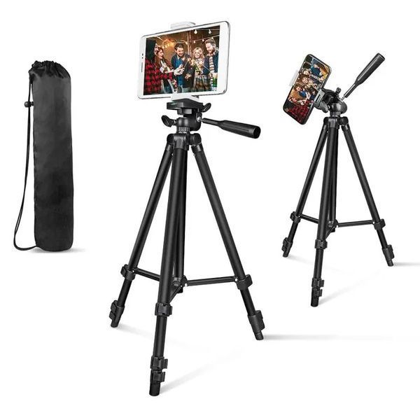 Штатив для телефону та фотоапарата Tripod 3120 PRO портативний трипод 0,35-1.02м висота 00012608 фото