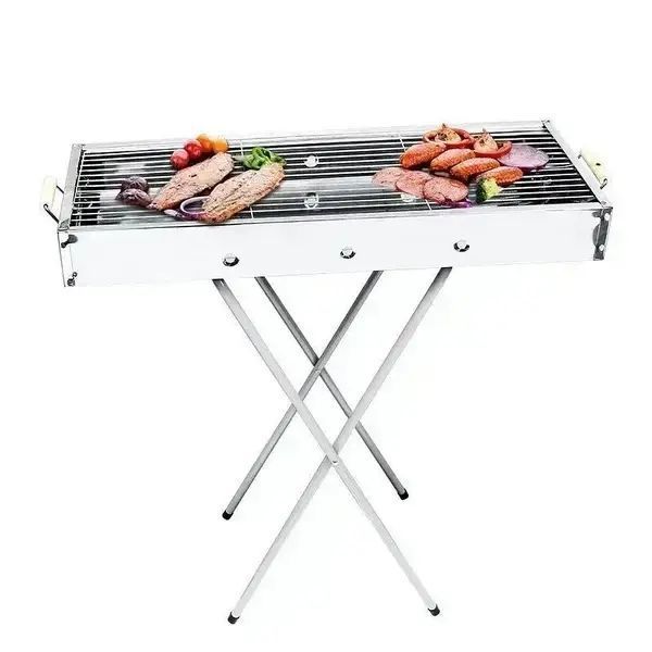 Переносний мангал BARBECUE TRAY 770T MD-008 809 (80*30*78см) 00020944 фото