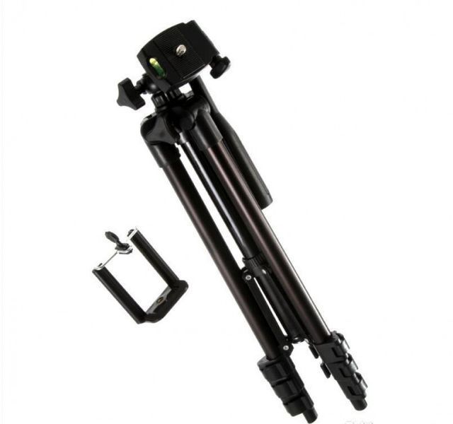 Штатив для телефону та фотоапарата Tripod 3120 PRO портативний трипод 0,35-1.02м висота 00012608 фото