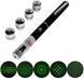 Лазерная указка с LED насадкой LASER GREEN 5IN1 00022790 фото 1