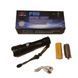 Ручной аккумуляторный светодиодный фонарь Police X-Balog BL-1827-P90 переносной с USB зарядкой оптическим зумом и металлическим корпусом + ремешок на руку 00022980 фото 13