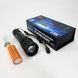 Ручной аккумуляторный светодиодный фонарь Police X-Balog BL-1827-P90 переносной с USB зарядкой оптическим зумом и металлическим корпусом + ремешок на руку 00022980 фото 20