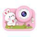 Дитячий фотоапарат M03 PINK RABBIT 00016272 фото 1