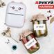 Портативний мініпринтер Mini printer з Bluetooth для термодруку без чорнила зі смартфона. Колір: рожевий 00016349 фото 9