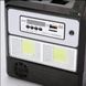 Портативна станція GDLight GD8216 Bluetooth/Power Bank на сонячній батареї з ліхтарем + 3 лампи 00017891 фото 2