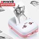 Портативний мініпринтер Mini printer з Bluetooth для термодруку без чорнила зі смартфона. Колір: рожевий 00016349 фото 3