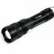 Ручной аккумуляторный светодиодный фонарь Police X-Balog BL-1827-P90 переносной с USB зарядкой оптическим зумом и металлическим корпусом + ремешок на руку 00022980 фото 7