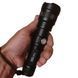 Ручной аккумуляторный светодиодный фонарь Police X-Balog BL-1827-P90 переносной с USB зарядкой оптическим зумом и металлическим корпусом + ремешок на руку 00022980 фото 12