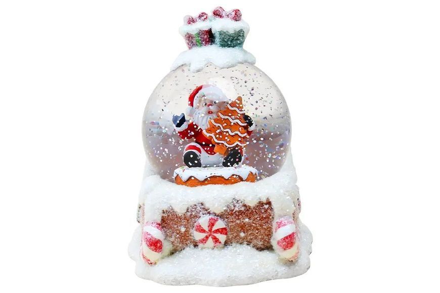 Новогодний светильник-декор LED "Шар на санях" HC-Q067 00024786 фото