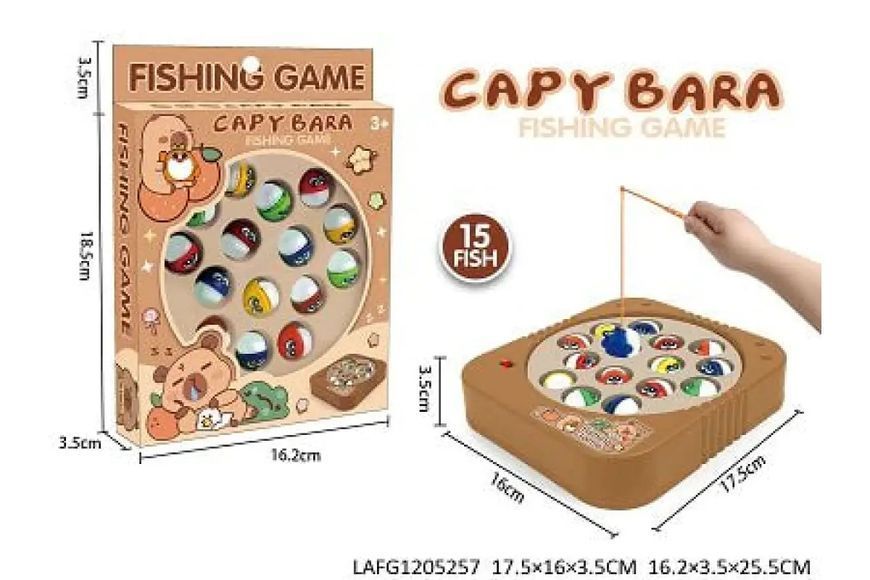 Музыкальная рыбалка &ndash; Capybara Fishing Game 00016163 фото