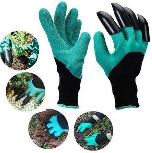 Рукавички пазурі для саду та городу GARDEN GENIE GLOVES 00013143 фото