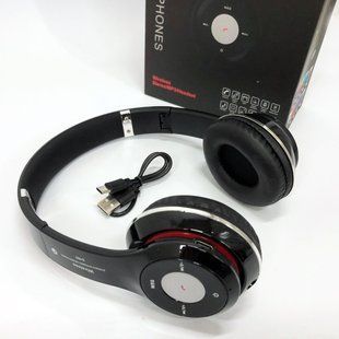 Беспроводные наушники S460 Bluetooth black с MP3 плеером черный 18-20000 Гц, Беспроводные блюз наушники 00023815 фото
