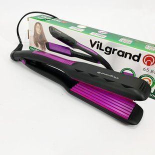 Плойка-гофре для волос ViLgrand VHS-110. Цвет: фиолетовый 00014888 фото