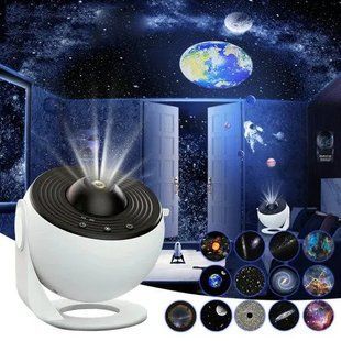 Проектор зоряного неба домашній планетарій Planetarium Galaxy 12 галактик 360 &deg; 00022498 фото