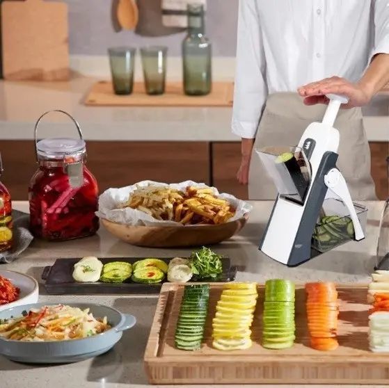 Терка для овощей Brava Spring Slicer Ресторанное качество нарезки овощей на вашей кухне 00020591 фото