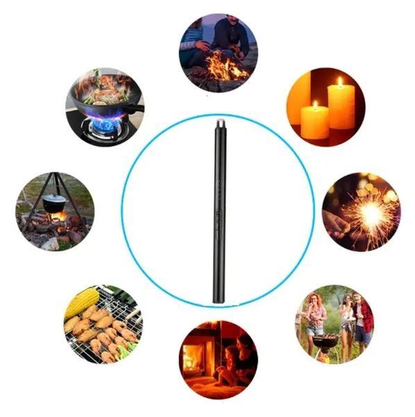 Инновационная плазменная кухонная зажигалка для газовой плиты с дисплеем и USB зарядкой 00013816 фото