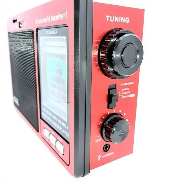 Радіоприймач портативний акумуляторний Golon RX-006 UAR FM радіо з USB виходом 00017856 фото