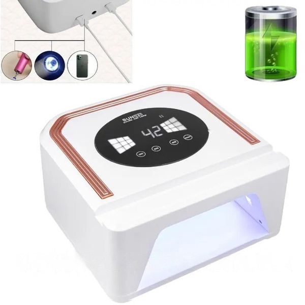 Лампа для нігтів UV LAMP SUN Y31 Сушарка для гель лаку на акумуляторі, Лампа для сушіння гель-лаку будинку 00014479 фото