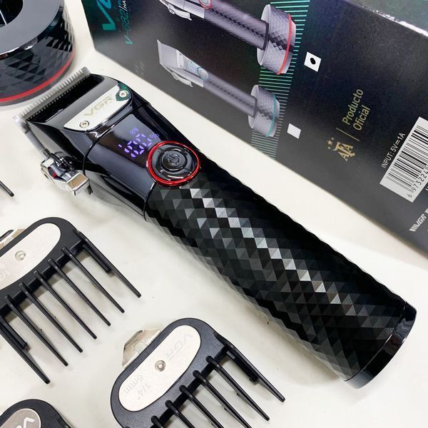 Професійна бездротова машинка для стрижки VGR V-682 RED тример для волосся 00015320 фото