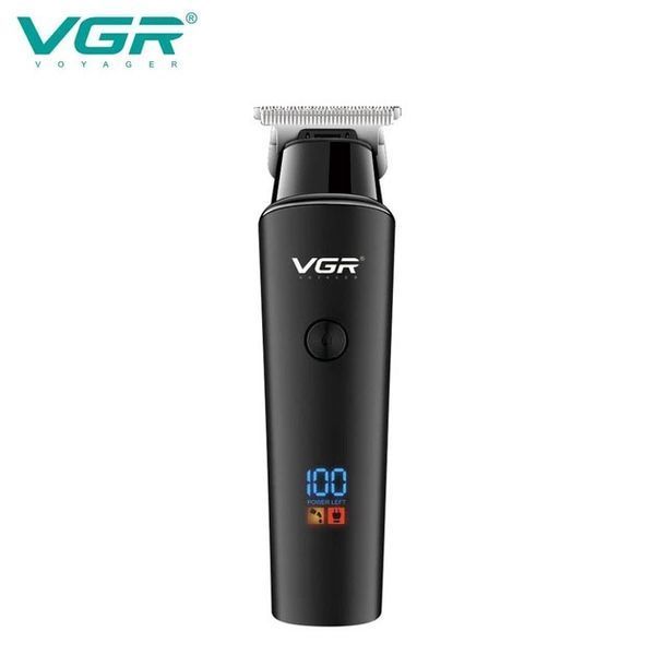 Тример для волосся VGR V-937, з USB-кабелем для зарядки, світлодіодним дисплеєм, 3 насадками 00014459 фото