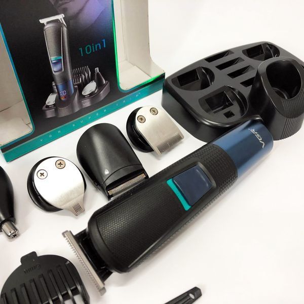 Машинка для стрижки волосся VGR V-108 тример машинка для стрижки 10 в 1, Професійна електробритва 00015344 фото